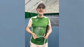 Aughagower tennis player with visual impairment ranked number 1 in UK and Ireland
