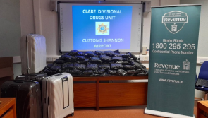 PICTURE: Massive drugs seizure at Irish airport amid influx of visitors for Christmas 
