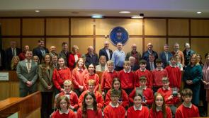St Joseph's Primary School in Ballinrobe given council Civic Reception