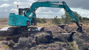 Peatland restoration training for excavator operators in Mayo