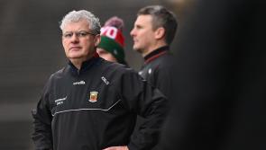 Mayo manager Kevin McStay will feel a bit of pressure lifted off him