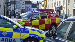 Westport car park closed after vehicle crashes into premises