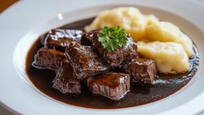 FOOD:  Slow-cooked venison casserole 