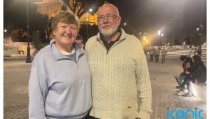 Mayo woman celebrating 40th wedding anniversary attends Pope Francis' wake