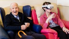 Mayo nursing home residents experience VR tour of heritage sites
