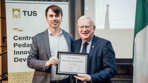 Mayo academic recognised with prestigious teaching excellence award 
