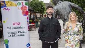 Two Mayo representatives at this year's Fleadh Cheoil