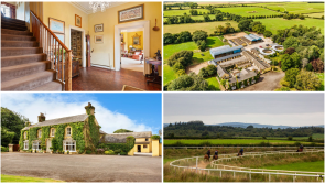 PICTURES: Well-known Irish horse trainer’s home and race track goes up for millions