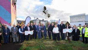 Minister Calleary turns the sod on a major redevelopment of the former Sisters of Mercy Convent site in Westport