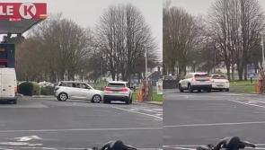Caught on camera: Cars smashed during shocking altercation in Irish car park