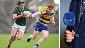 RT&Eacute; make call on coverage of Mayo-Roscommon Connacht clash