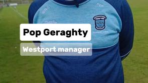 WATCH: Mayo Gaelic football manager with big news after championship match