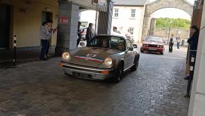VIDEO: Vintage cars at retro Cannonball in Westport