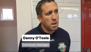 WATCH: Carnacon manager reacts after relegation play-off win