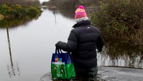 “It hasn’t rained much but there is no sign of water going down.”