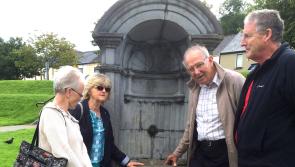 Bullet holes, botháns, Brownes and a fountain