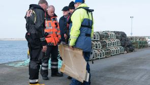 Crash site scattered over two-mile area
