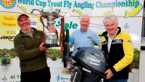 Geoffrey catches the big one in Trout Fly Angling World Cup