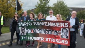 Huge crowds attend National Hunger Strike Commemoration in Ballina