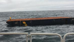 Runaway Canadian barge recovered by Ballyglass lifeboat