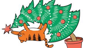 Santa, the Christmas tree and The Toy Show