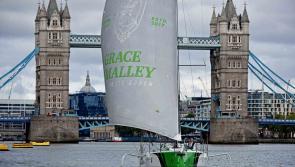 Westport boat sails up the Thames