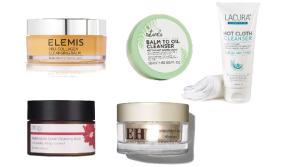 Gentle cleansing with balms and hot cloths