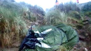 Camper blown off Achill cliff edge
