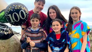 Dylan (10) completes 100th successive daily sea swim 
