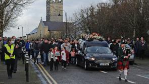 Doves released following funeral of murder victim