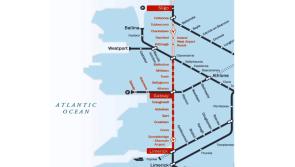 Irish Rail support keeping Claremorris to Collooney line for rail traffic only