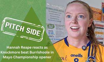 WATCH: Hannah Reape on Knockmore's Mayo Senior Championship win