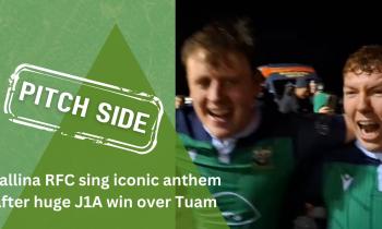 WATCH: Surreal post-match scenes as Ballina RFC win yet again