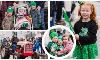 PICTURES: Happy smiles at St Patrick's Day Parade in South Mayo town