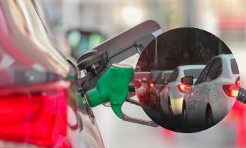 WATCH: Long queues at Mayo petrol pumps as fuel protests take hold