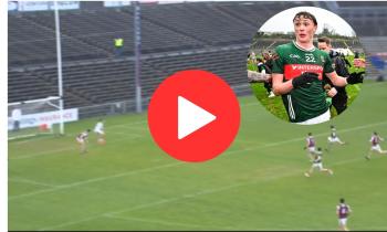 HIGHLIGHTS: Kobe McDonald on fire as Mayo U-20s book Connacht Final spot