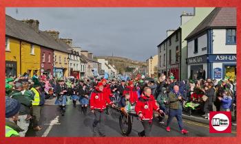 WATCH: Relive the St Patrick's Day Parade from west Mayo town