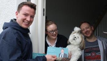 On the canvass