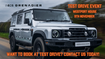 Exciting news - Orangeworks to host INEOS Grenadier test drive roadshow in Westport House this November