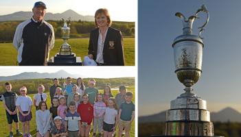 GALLERY: Excitement for golf fans as the Claret Jug visits Mayo