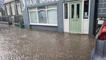 Flooding which occurred earlier this month in Kiltimagh