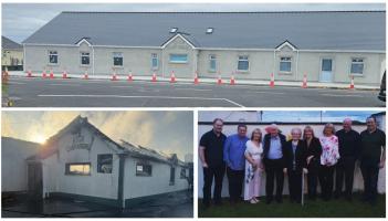 The High Chaparral pub in Geesala reopened after it was destroyed by a fire