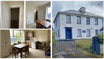 Rare: Former Mayo Garda station fixer-upper to auction at €120k