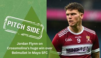 WATCH: Jordan Flynn after Crossmolina take next step to Mayo SFC history