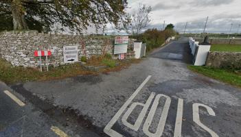 Entrance to the GAA pitch at Kilmaine 