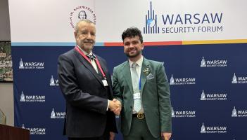 Claremorris Scholar Honoured on the World Stage at Warsaw Security Forum