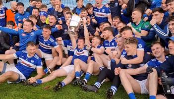 BACK ON TOP: Kiltimagh celebrate Mayo GAA Junior championship crown 