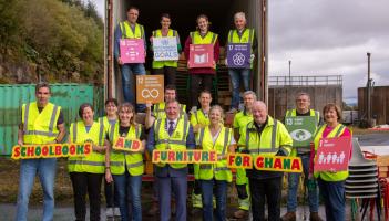 Mayo schools’ donations bring new opportunities to students in Ghana