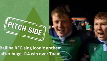 WATCH: Surreal post-match scenes as Ballina RFC win yet again