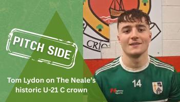 WATCH: Sensational Lydon reacts to The Neale's Mayo U-21 title